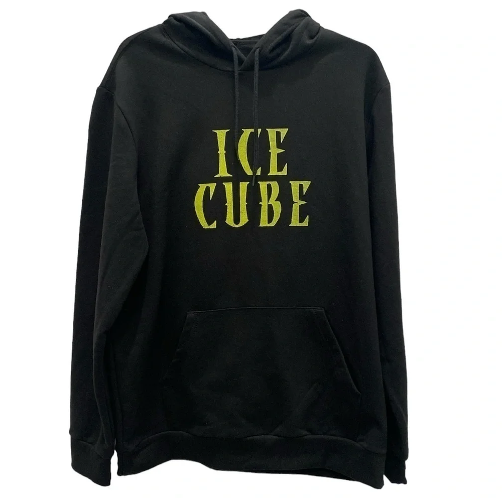 Men Ice Cube Black Jacket Size Large
